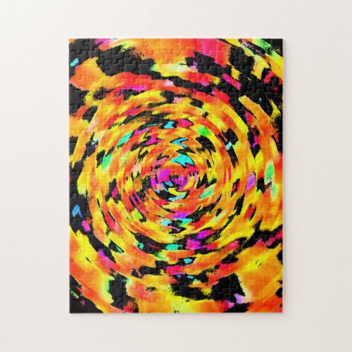 Tigress Abstract Jigsaw Puzzle