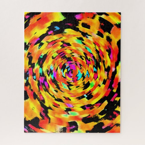 Tigress Abstract Jigsaw Puzzle