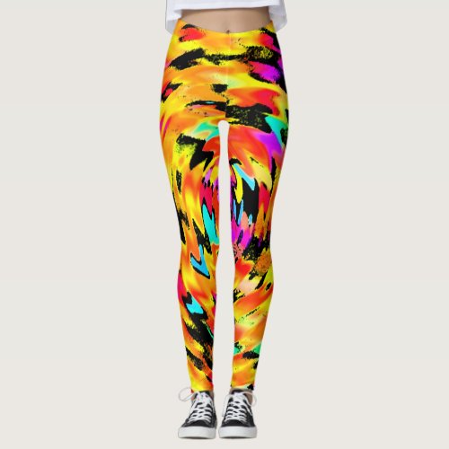 Tigress Abstract Leggings