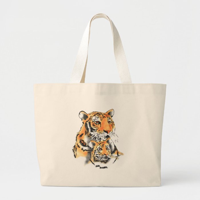 Tigress and cub bag