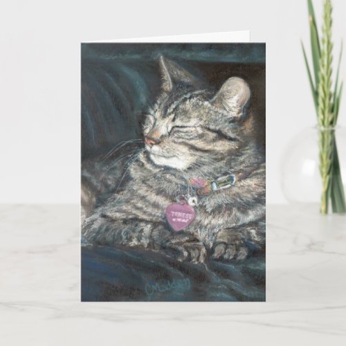 Tigress Happy Birthday Tiger Kitty Card