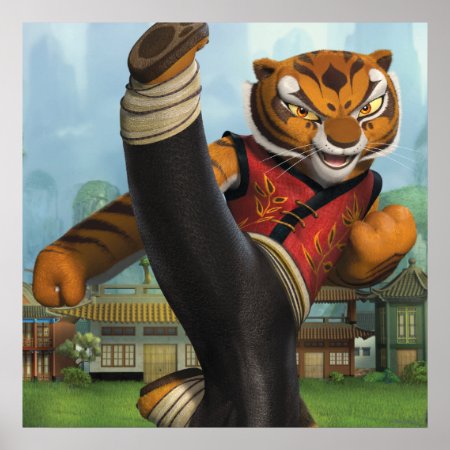 Tigress Kick Poster