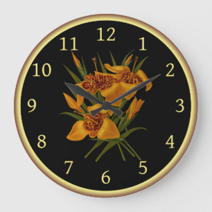 Tigridia Conchiplora Var Canariensis 008 ~ Large Clock