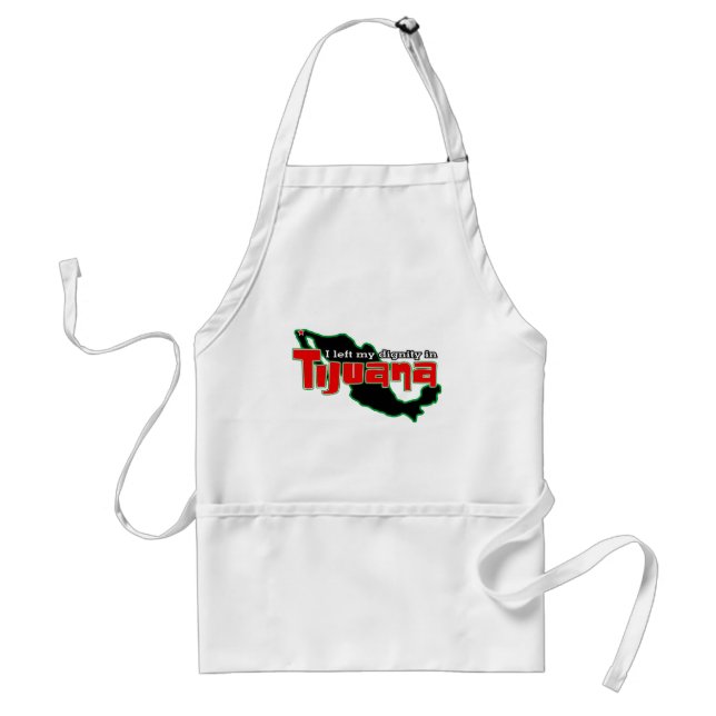 Tijuana Dignity Adult Apron (Front)