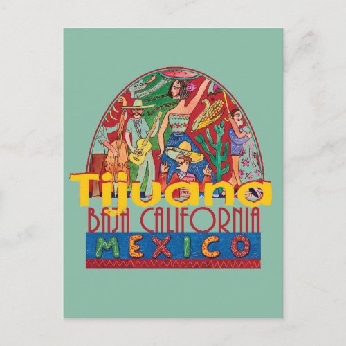 TIJUANA Mexico Postcard