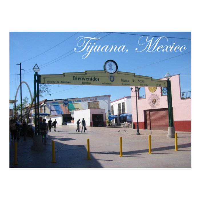 Tijuana Mexico Postcard