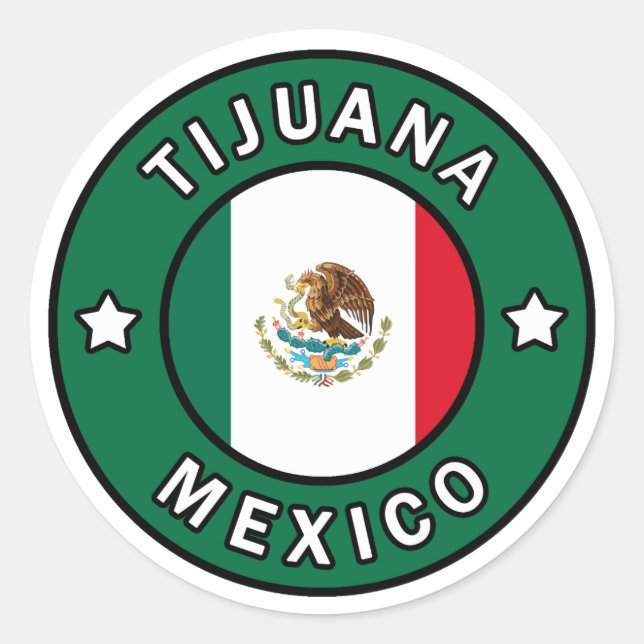 Tijuana Mexico sticker (Front)