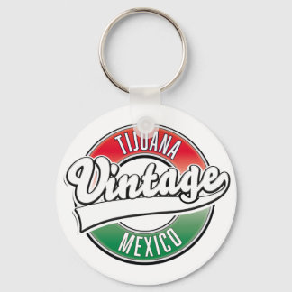 Tijuana mexico vintage logo. keychain