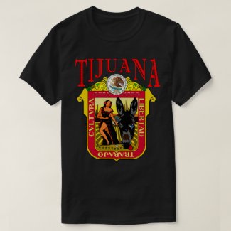 Tijuana - with winking donkey and winking girl T-Shirt