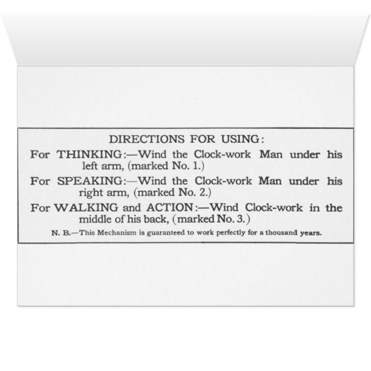 Tik-Tok Instruction Card (Inside Horizontal (Bottom))