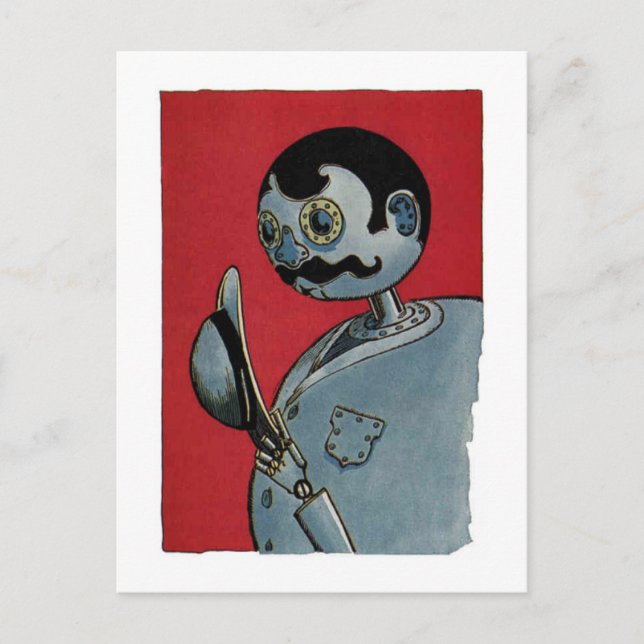 Tik-Tok Vintage Little Wizard of Oz Postcard (Front)