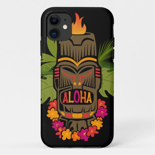 Tiki Aloha iPhone 11 Case