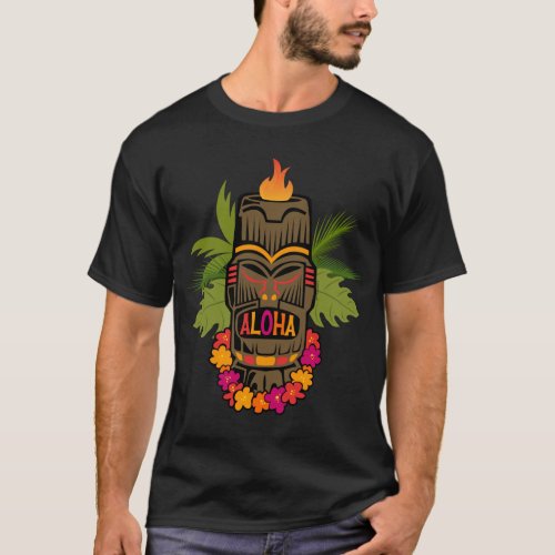 Tiki Aloha T_Shirt