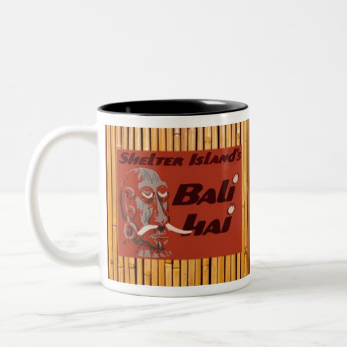 Tiki _ Bali Hai Bamboo Two_Tone Coffee Mug