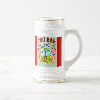 Tiki Bar Beer Stein