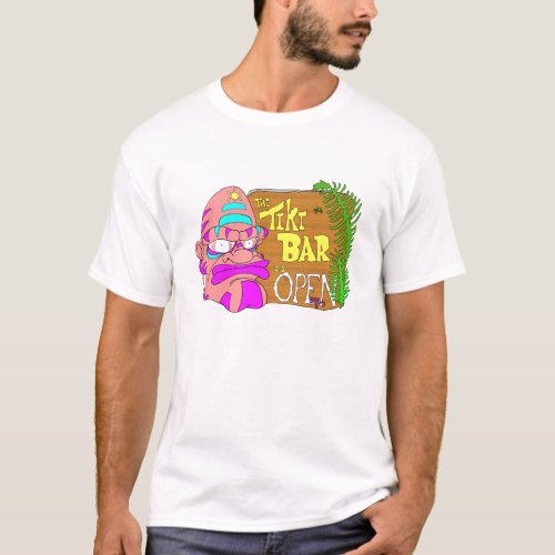 Tiki Bar is OPEN T_Shirt