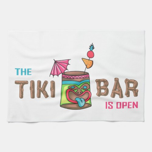 Tiki Bar Kitchen Towel