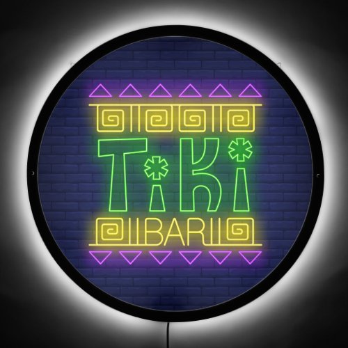 Tiki Bar Neon LED Sign