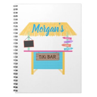 Tiki Bar Party Notebook