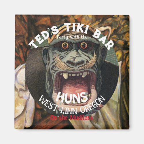 Tiki Bar Party with the HUNS on the Mudflats