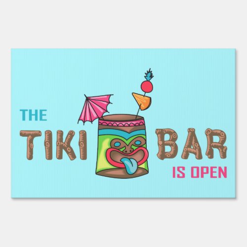 Tiki Bar Sign