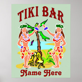 Tiki Bar Sign add name