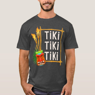 Tiki Bar Sign Moa Distressed T-Shirt