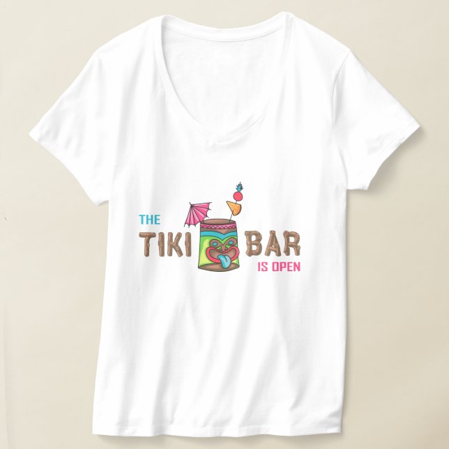 The Tiki Bar Is Open Unisex Hawaiian Shirt