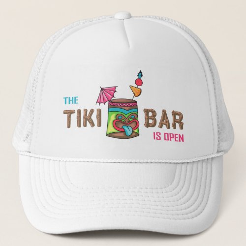 Tiki Bar Trucker Hat