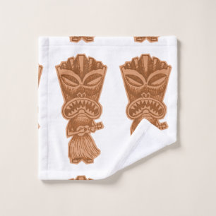Tiki Bath Towel Set