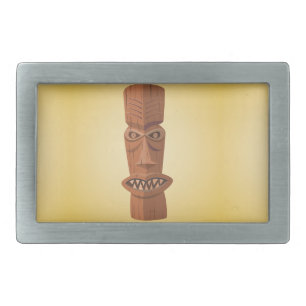Tiki Belt Buckle