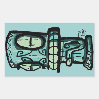 Tiki Car Sticker