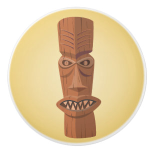Tiki Ceramic Knob