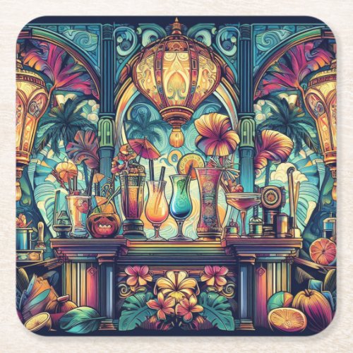 Tiki Culture Beverage Coaster 06