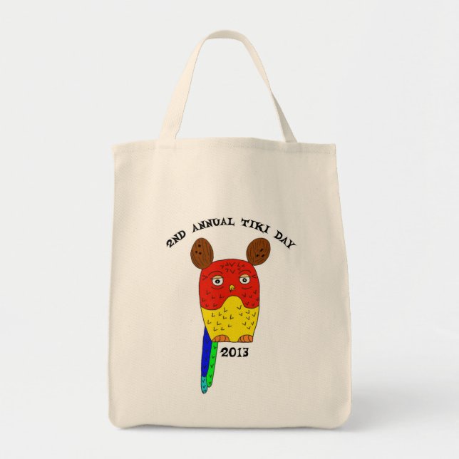 Tiki Day tote Bag (Front)