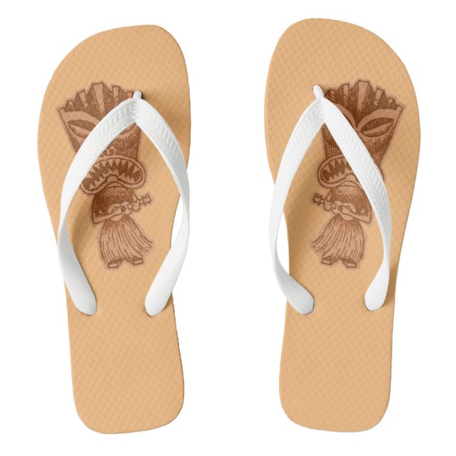 Tiki Flip Flops (Footbed)