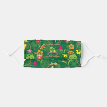 Tiki Frenzy Face Mask by hapagirldesigns at Zazzle