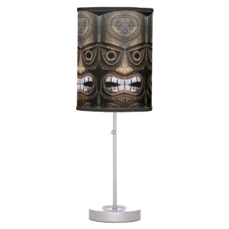 Tiki God Table Lamp