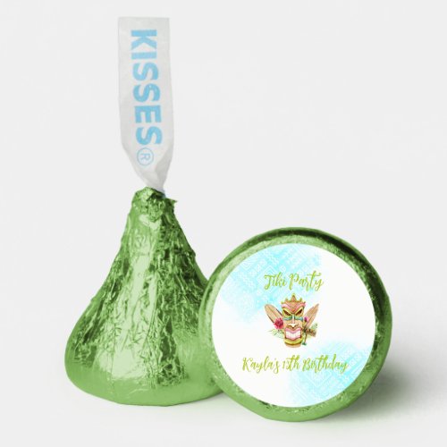 Tiki Hawaiian Party Hersheys Miniatures Hersheys Kisses