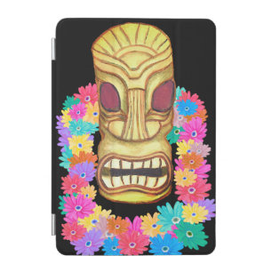Tiki Head Hawaiian Lei iPad Mini Cover