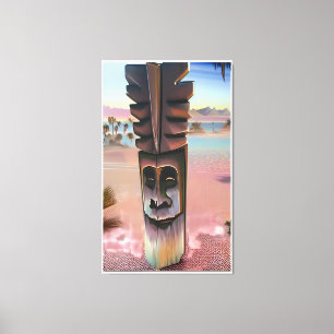 Tiki Illusions Canvas Print
