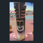 Tiki Illusions Poster<br><div class="desc">Tiki Illusions.  2024,  Ken Gage.  Digital art: pop surrealism.</div>