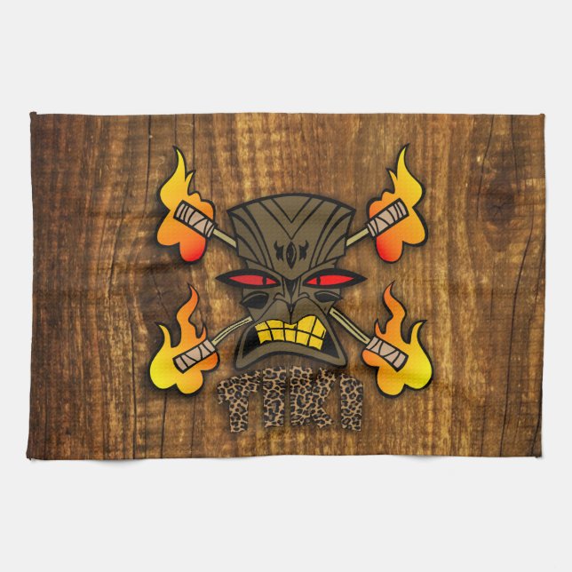 Tiki Kustom Towel (Horizontal)