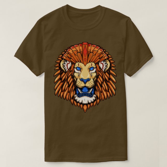 Tiki Lion TShirt (Design Front)