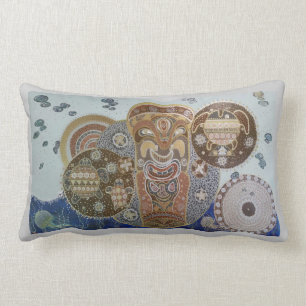 Tiki Lumbar Pillow