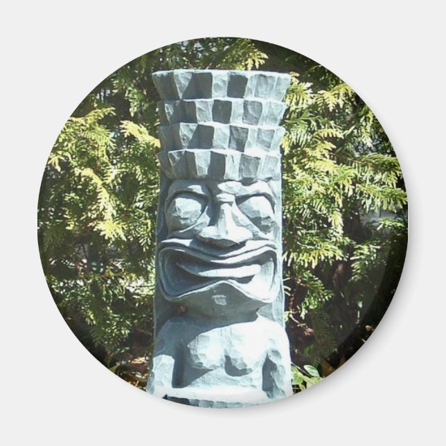 TIKI magnet (round) (Front)