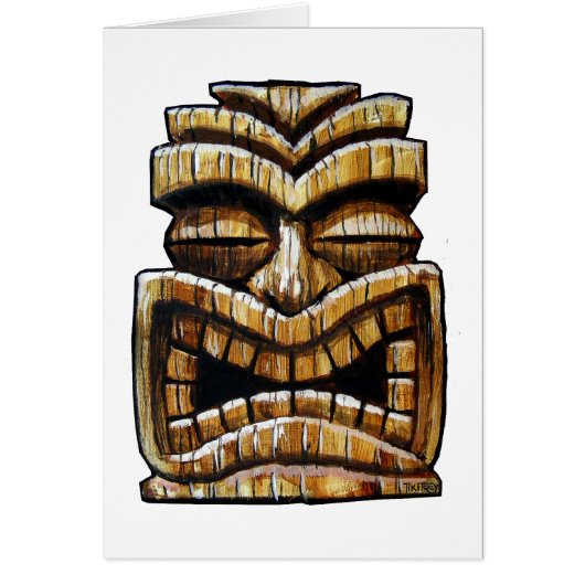 Tiki Man Cards (Front)