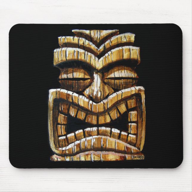 Tiki Man Mouse Pad by TikiTrey (Front)