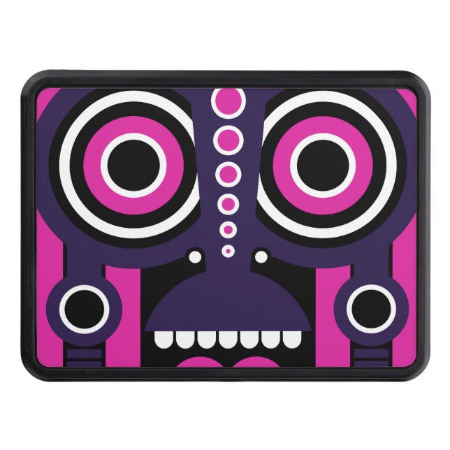 tiki mask hitch cover (Front)