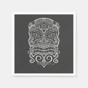 Tiki Mask Napkins